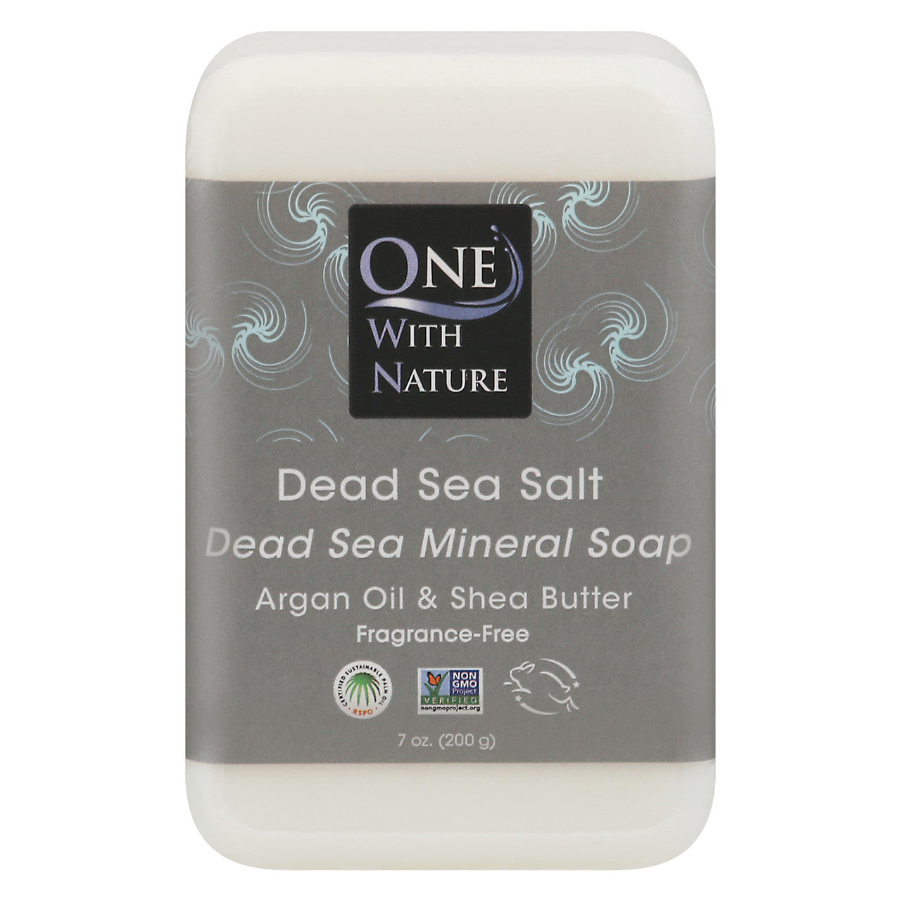 One With Nature Dead Sea Salt Soap (7Oz)