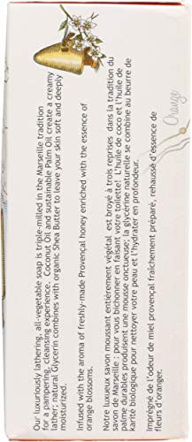 South of France Bar Soap Orange Blossom Honey (1x6 OZ)