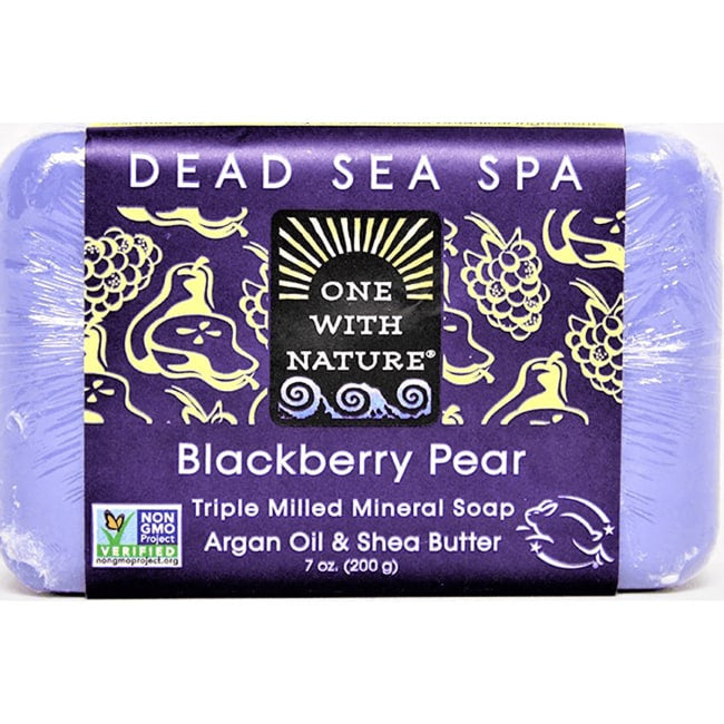 One With Nature BlackBerry Pear Soap (1x7OZ )